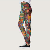 Leggings Villes d'Éthiopie (Gauche)