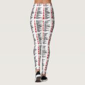 Leggings Villes d'Isaan, Thaïlande (Dos)