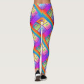 LEGGINGS VIN D'ART DE POP (Dos)