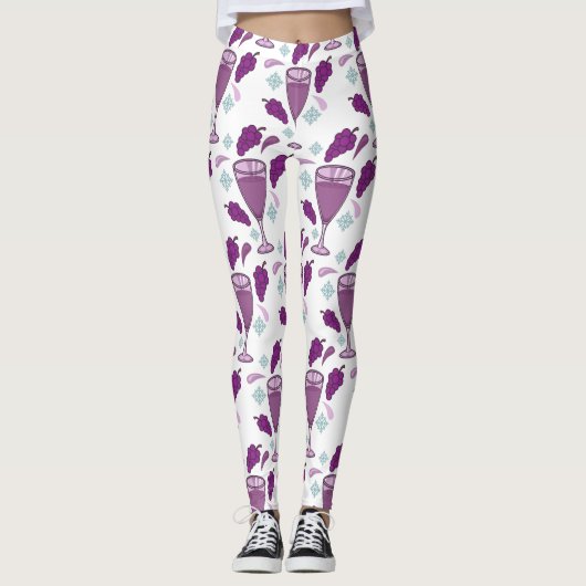 Leggings Vin de plaisance Boire Vacances Thunder_Cove (Devant)