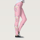 Leggings vin jaune rose (Droite)