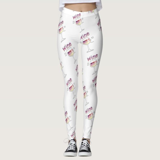 LEGGINGS VIN, PLUS DE VIN, BIEN PLUS DE VIN (Devant)