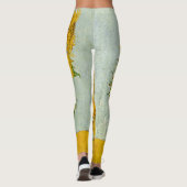 Leggings Vincent Van Gogh 12 Tournesols Impressionniste (Dos)