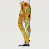 Leggings Vincent Van Gogh 12 Tournesols Impressionniste (Gauche)
