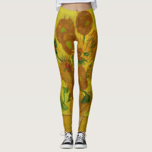 Leggings Vincent Van Gogh 15 Peinture de tournesols