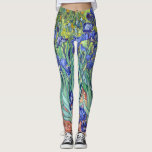 Leggings Vincent Van Gogh 1898 Irises<br><div class="desc">www.MandasMacabre.com</div>