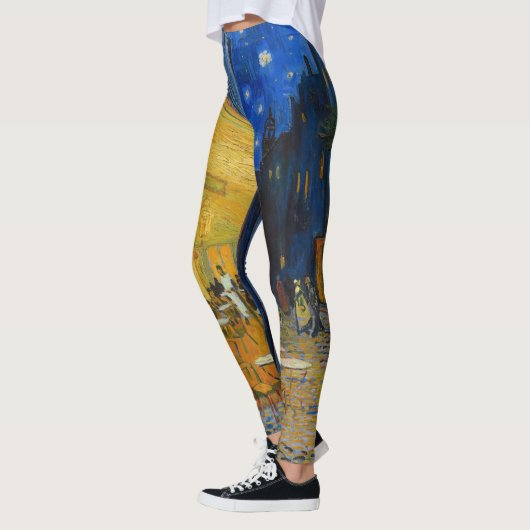 Leggings Vincent van Gogh - Café Terrasse en soirée (Gauche)