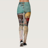 Leggings Vincent Van Gogh - Caravanes, Camp de Tziganes prè (Dos)