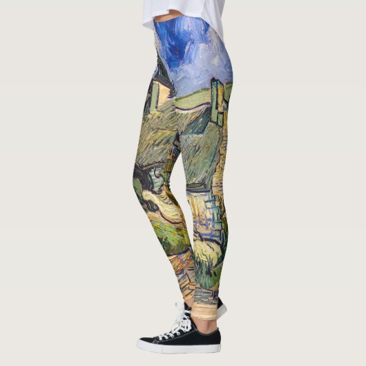 Leggings Vincent Van Gogh - Chalets de chaume à Cordeville (Gauche)