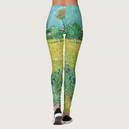 Leggings Vincent van Gogh - Champ avec Iris près d'Arles (Dos)