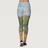 Leggings Vincent van Gogh - Champ de blé avec une lark (Dos)