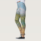 Leggings Vincent van Gogh - Champ de blé avec une lark (Gauche)