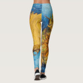 Leggings Vincent van Gogh - Deux tournesols coupés (Dos)
