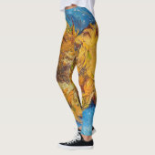 Leggings Vincent van Gogh - Deux tournesols coupés (Gauche)