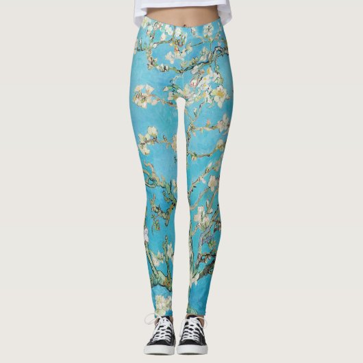 Leggings Vincent van Gogh - Fleur d'amandes (Devant)