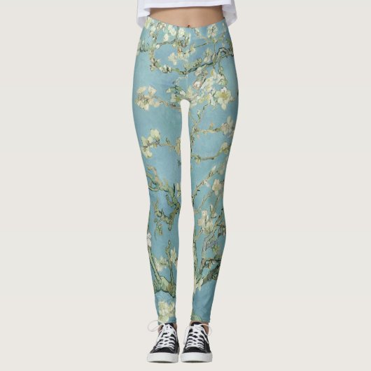 Leggings Vincent van Gogh - Fleur d'amandes (Devant)