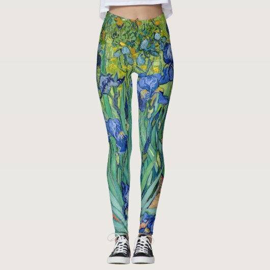 Leggings Vincent Van Gogh - Iris (Devant)