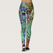 Leggings Vincent Van Gogh - Irises - Art de l'amour des fle (Dos)