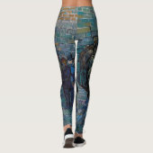 Leggings Vincent van Gogh - La cour de la prison (Dos)
