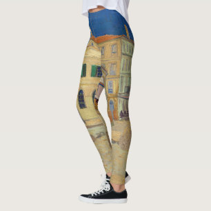 Leggings Vincent van Gogh - La Maison Jaune / La Rue