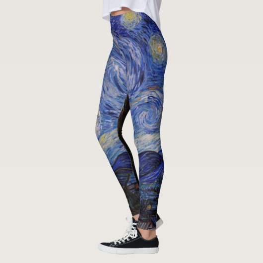 Leggings Vincent Van Gogh - La nuit étoilée (Gauche)