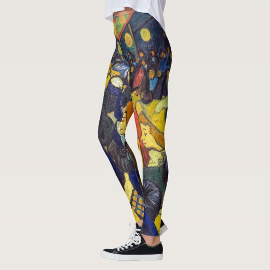 Leggings Vincent van Gogh - La salle de bal à Arles (Gauche)
