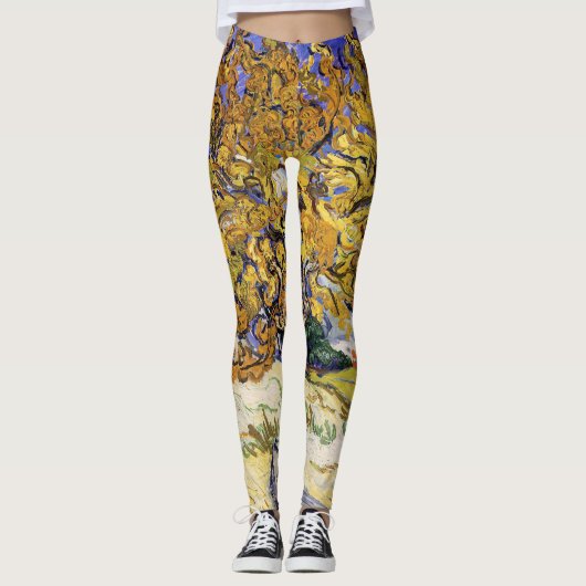 Leggings Vincent van Gogh - Le Mulberry Tree (Devant)