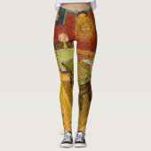 Leggings Vincent van Gogh - Le Night Café (Devant)