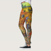 Leggings Vincent van Gogh - Le vignoble rouge (Gauche)