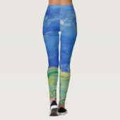 Leggings Vincent van Gogh - Les champs de roues sous Thunde (Dos)
