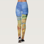 Leggings Vincent van Gogh - Les champs / Plaine à Auvers (Dos)