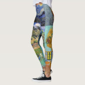 Leggings Vincent Van Gogh - Masterpieces Patchwork (Gauche)