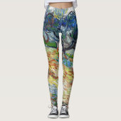 Leggings Vincent van Gogh - Oliviers : Ciel bleu vif (Devant)