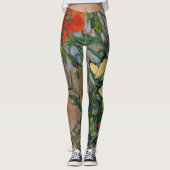 Leggings Vincent van Gogh - Papillons et papillons (Devant)