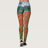 Leggings Vincent van Gogh - Poppy Field (Dos)