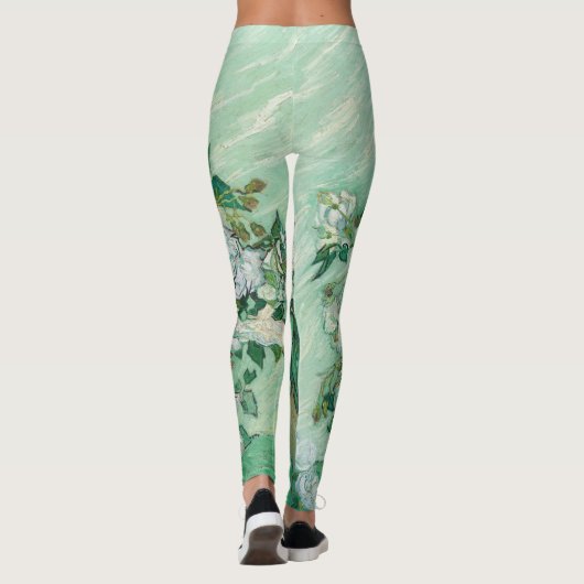 Leggings Vincent van Gogh - Rose (Dos)
