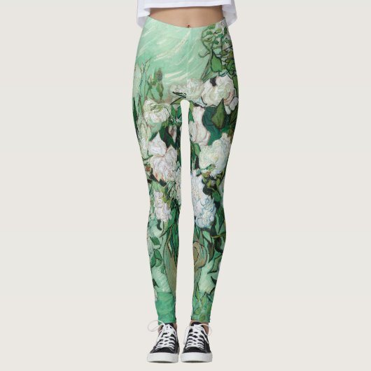 Leggings Vincent van Gogh - Rose (Devant)
