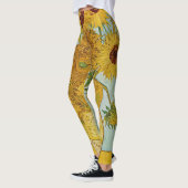 Leggings Vincent Van Gogh - Vase avec douze tournesols (Gauche)