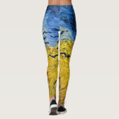 Leggings Vincent van Gogh - Wheatfield with Crows (Dos)