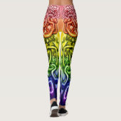 Leggings Vins tordus de vie (Dos)