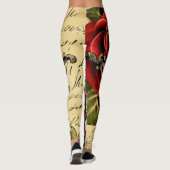 Leggings Vintage Alice au pays des merveilles (Dos)
