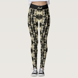 Leggings Vintage Autriche Vienne Dreimaderlhaus Fiaker