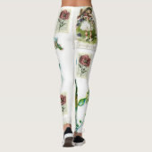 leggings vintage bloem (Achterkant)