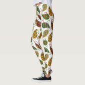 Leggings Vintage Christmas Paisley (Gauche)