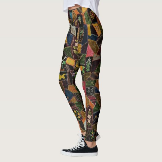 Leggings Vintage Crazy Quilt (Gauche)