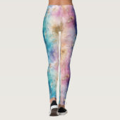Leggings Vintage Dandelion Abstract Pattern (2) (Dos)