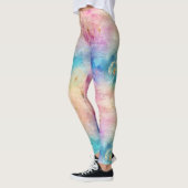Leggings Vintage Dandelion Abstract Pattern (7) (Gauche)