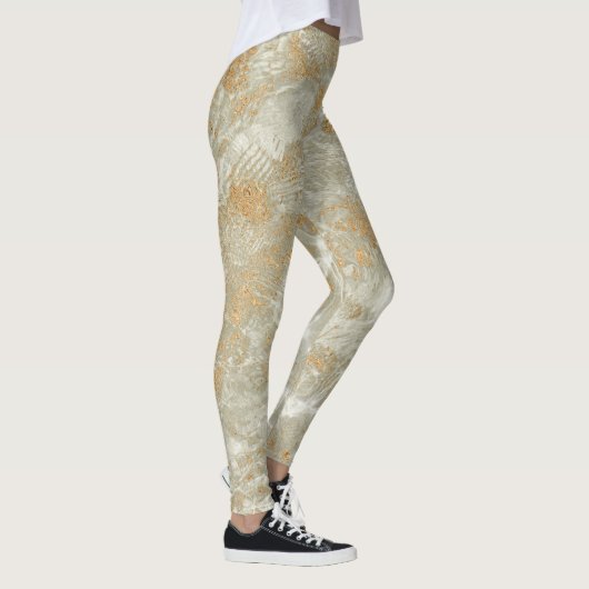 Leggings Vintage et classique abstrait (Droite)