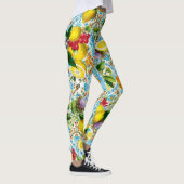 Leggings Vintage jardin sicilien de citron (Droite)