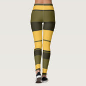 Leggings Vintage jaune (Dos)